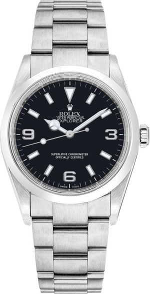 Explorer Black Dial 36mm Steel Unisex Watch 114270-0001