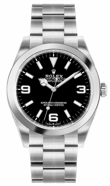 Explorer 36mm Black Dial Oystersteel Unisex Watch 124270-0001