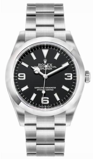 Explorer 40 Oystersteel Automatic Men's Watch 224270-0001