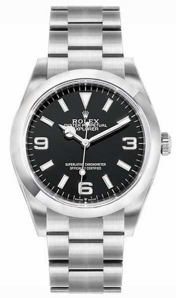 Explorer 40 Oystersteel Automatic Men's Watch 224270-0001