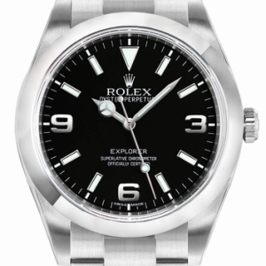 Explorer Black Dial 39mm Stainless Steel Men's Watch 214270-0001