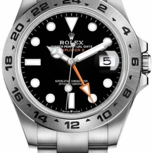 Explorer II 42mm Black Dial Oystersteel Men's Watch M226570-0002