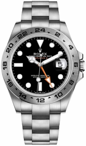 Explorer II 42mm Black Dial Oystersteel Men's Watch M226570-0002