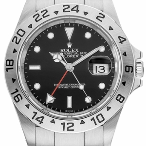 Explorer II GMT Stainless Steel Black Dial Men's Watch 16570