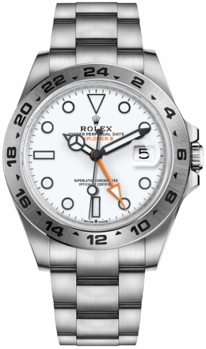 Explorer II White Dial Oystersteel Oyster Bracelet Men's Watch M226570-0001