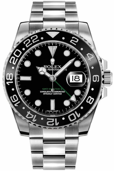 GMT-Master II 40mm Oystersteel Automatic Men's Watch 116710LN-0001