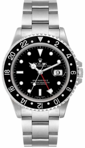 GMT-Master II Automatic Black Dial Men's Watch 16710