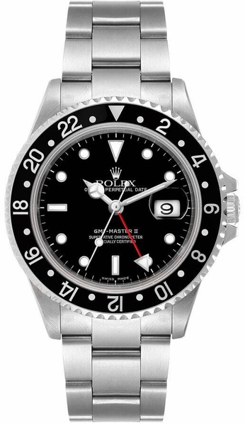 GMT-Master II Automatic Black Dial Men's Watch 16710