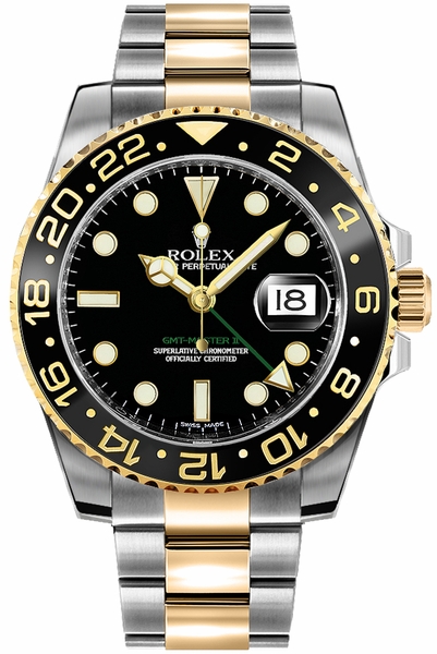GMT-Master II Black Men's Watch 116713LN-0001