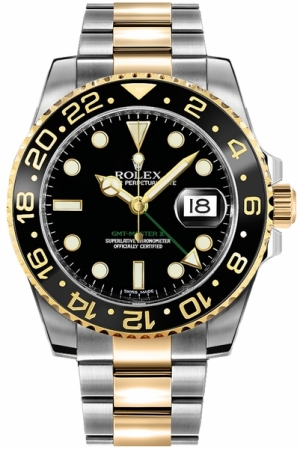 GMT-Master II Black Men's Watch 116713LN-0001