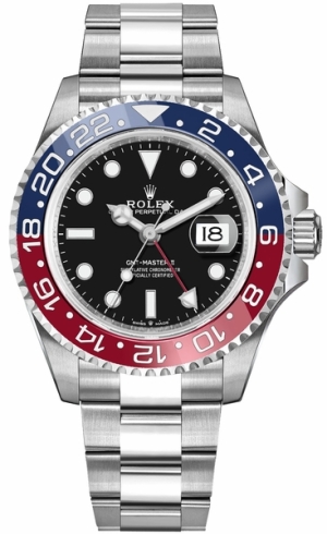 GMT-Master II Pepsi Oystersteel Men's Luxury Watch 126710BLRO-0002