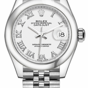 Lady-Datejust 28 White Roman Numeral Dial Watch 279160-0015