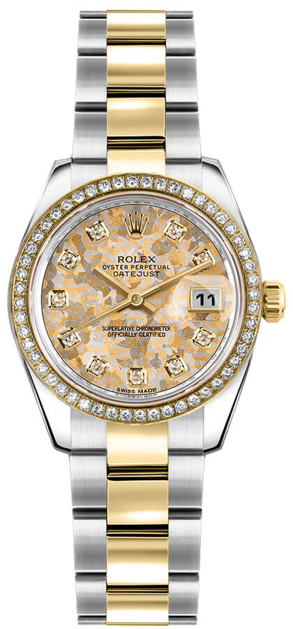 Lady-Datejust 26 Diamond Luxury Women's Watch 179383