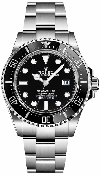Sea-Dweller 4000 Black Dial Oystersteel Men's Watch 116600-0003