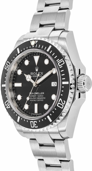 Sea-Dweller 4000 Black Dial Oystersteel Men's Watch 116600-0003