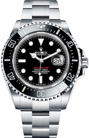 Sea-Dweller 43mm Men's Watch MK2 Black Dial 126600-0001
