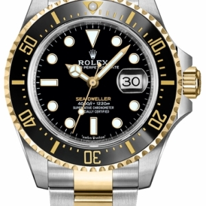 Sea-Dweller Yellow Gold & Oystersteel Men's Watch M126603-0001