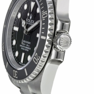 Submariner Black Dial Oystersteel Men's Diving Watch 114060-0002