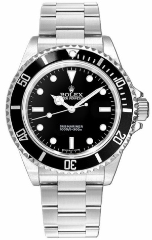 Submariner Black Dial Stainless Steel 40mm Men's Watch 14060