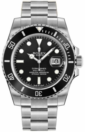 Submariner Date Black Dial Men's Diving Watch 126610LN-0001