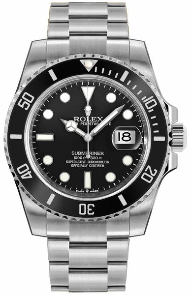 Submariner Date Black Dial Men's Diving Watch 126610LN-0001