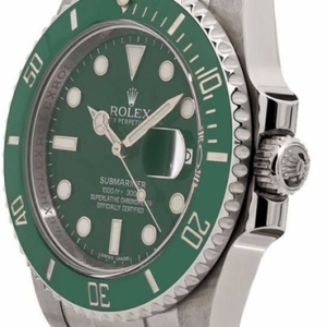 Submariner Date Hulk Oystersteel Green Dial Men's Watch 116610LV-0002