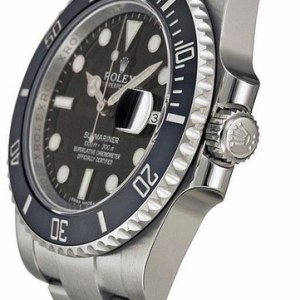 Submariner Date Oystersteel Black Dial Men's Watch 116610LN-0001