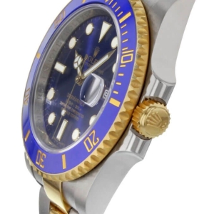 Submariner Date Two Tone Blue Dial Men's Watch 116613LB-0005