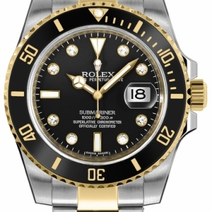 Submariner Men's Watch Diamond Dial 116613LN-0003