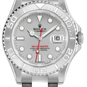 Yacht-Master 35 Stainless Steel Women's Luxury Watch 168622-0004