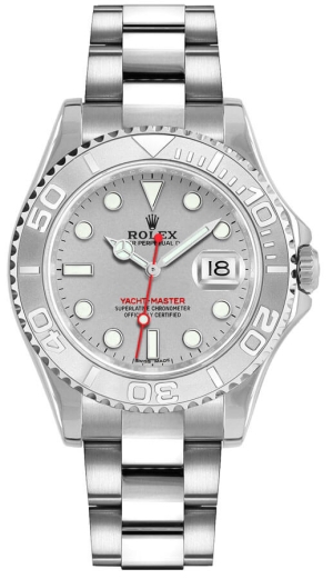 Yacht-Master 35 Stainless Steel Women's Luxury Watch 168622-0004