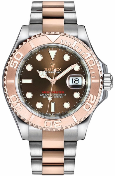 Yacht-Master 40 Chocolate Dial Men's Watch 126621-0001