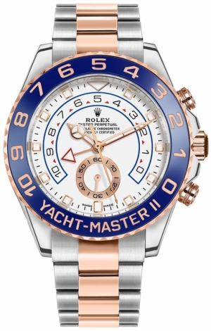 Yacht-Master II Steel & Rose Gold Luxury Men's Watch 116681-0002